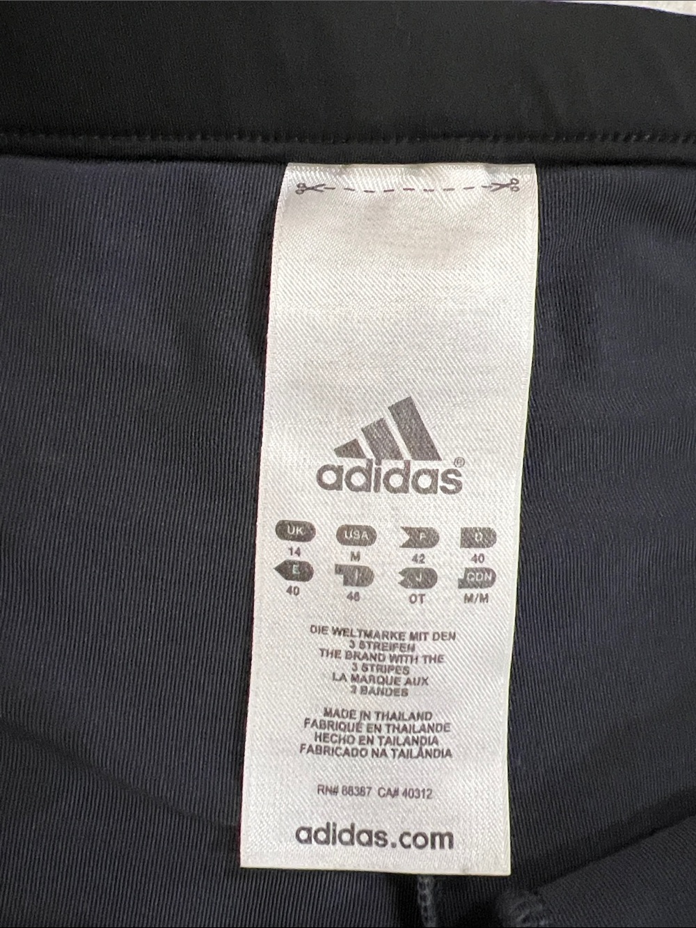 Adidas Black Climacool Ruched Tennis Skirt with Built in Shorts Size Medium - Picture 7 of 8
